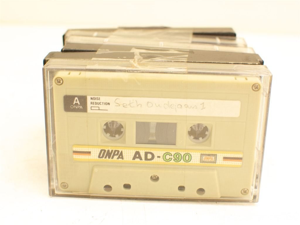 6 cassettebandjes 31264, Cd's en Dvd's, Cassettebandjes, Ophalen of Verzenden, Gebruikt, Overige genres, 1 bandje