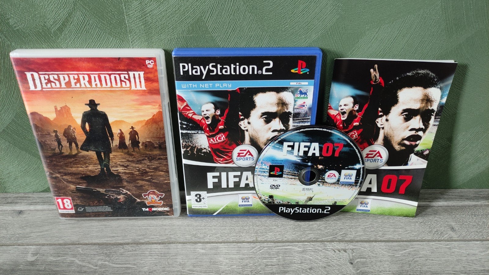 Fifa 07 ps2 en gratis desperados 3 pc game, Spelcomputers en Games, Games | Sony PlayStation 2, 1 speler, Ophalen of Verzenden
