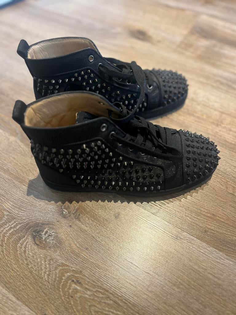 Cristian Louboutin maat 41 zo goed als nieuw origineel, Ophalen of Verzenden, Zo goed als nieuw, Zwart