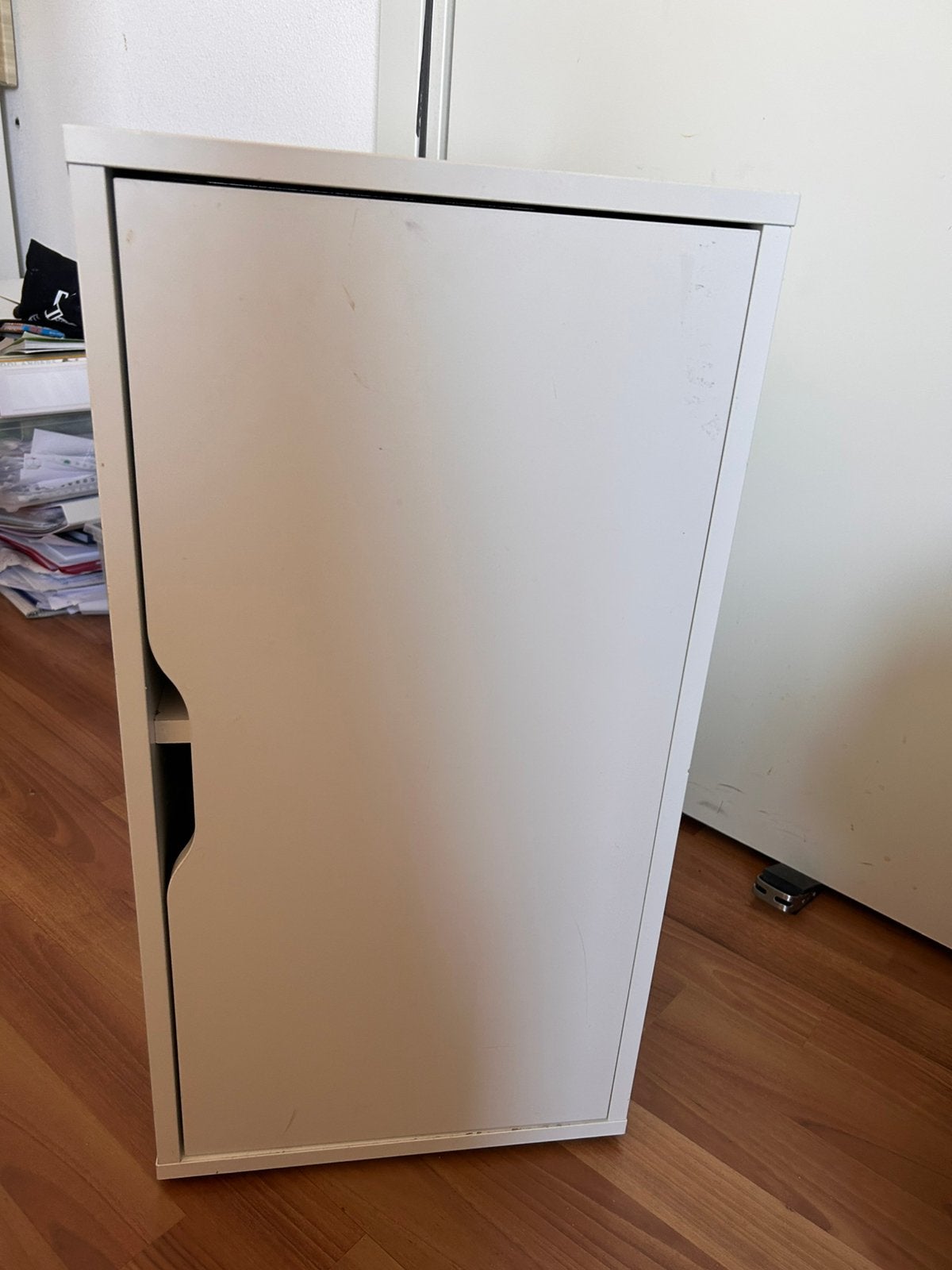 Ikea bureau onderkastje wit Alex, Huis en Inrichting, Kasten | Roldeurkasten en Archiefkasten, Ophalen, Gebruikt, 50 tot 100 cm