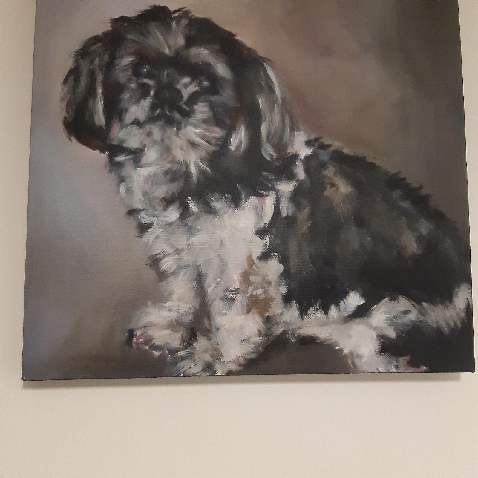 schilderij, Ophalen