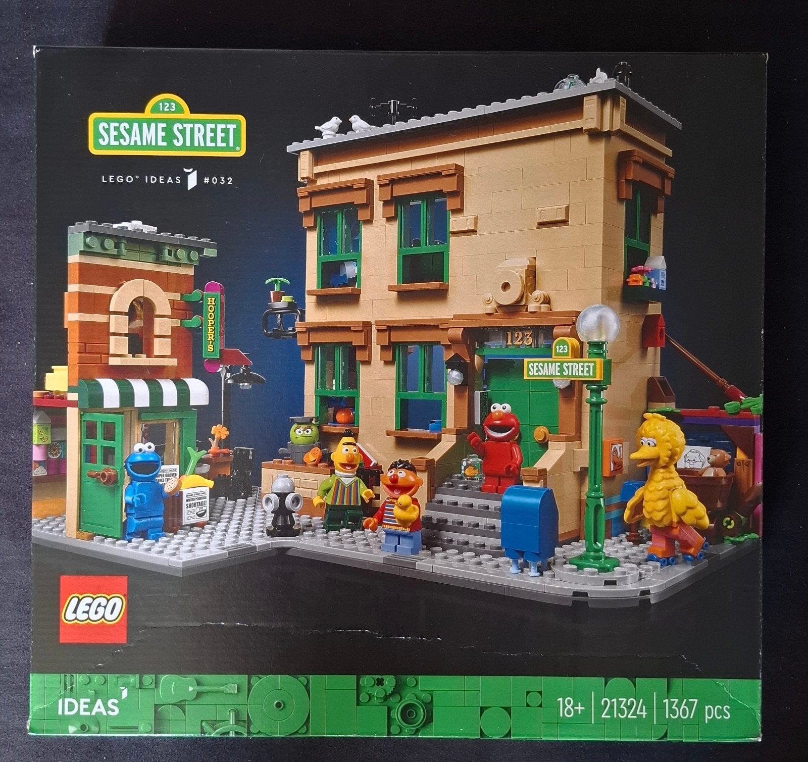 lego 21324 SESAMSTRAAT, NIEUW, Ophalen of Verzenden, Nieuw