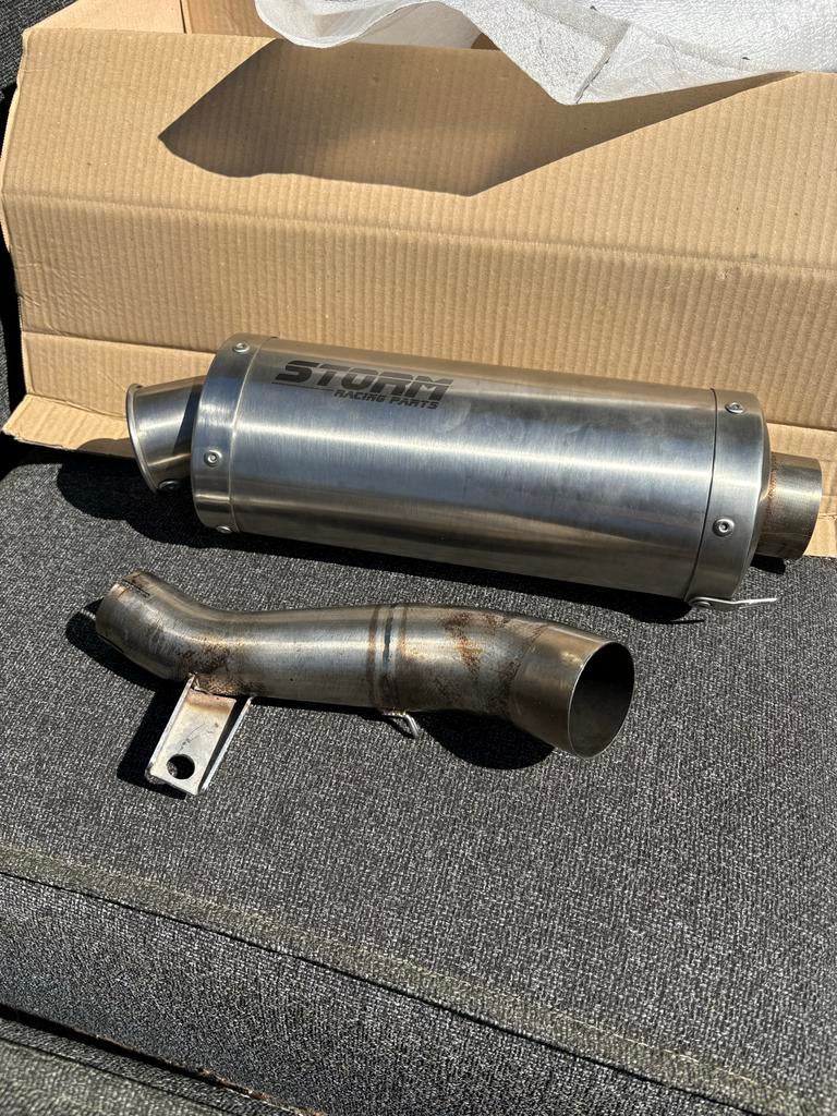 Storm Slip-On uitlaat Honda CB500x 2017-2020, Ophalen of Verzenden, Gebruikt