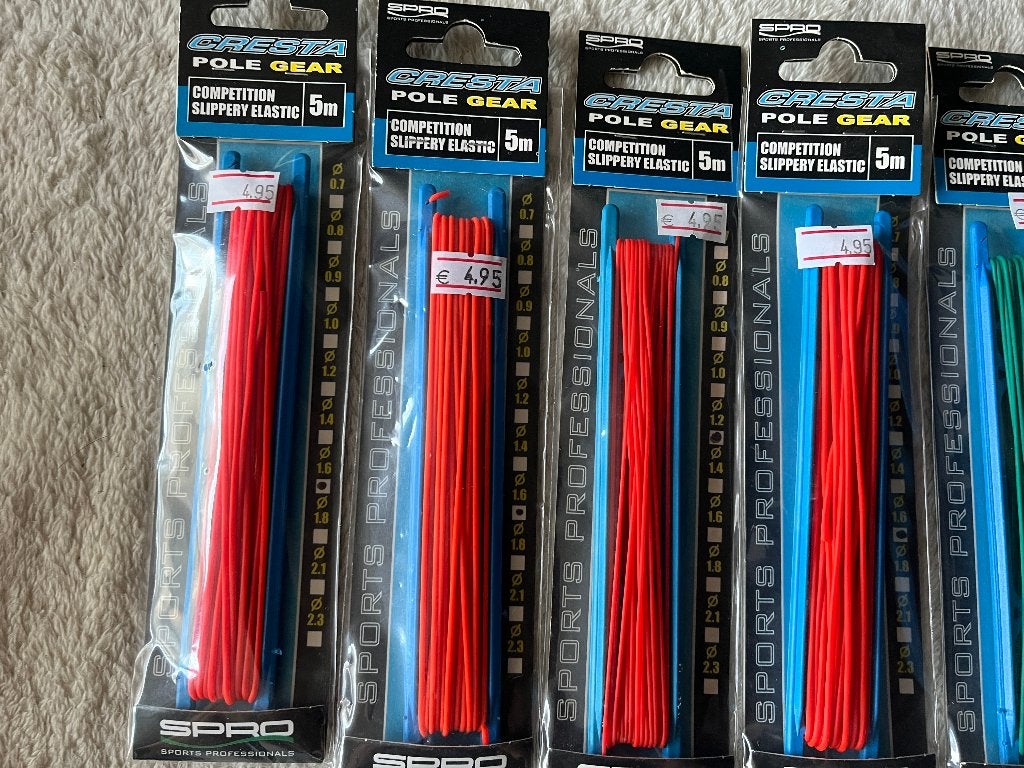 adv 114 / NIEUW mixset 7 pakjes elastiek CRESTA, Ophalen of Verzenden, Nieuw, Overige typen
