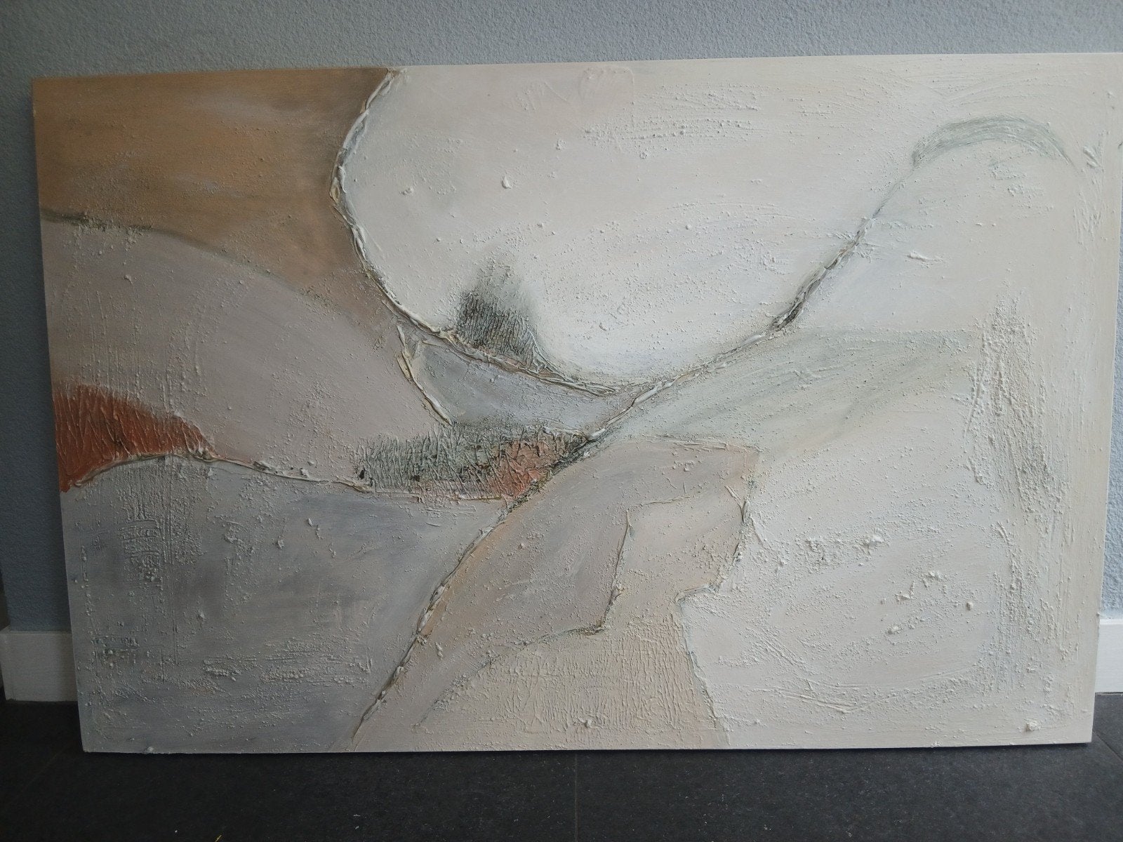 Unique handgemaakt abstract schilderij met structuur. Nieuw, Antiek en Kunst, Kunst | Schilderijen | Abstract, Ophalen