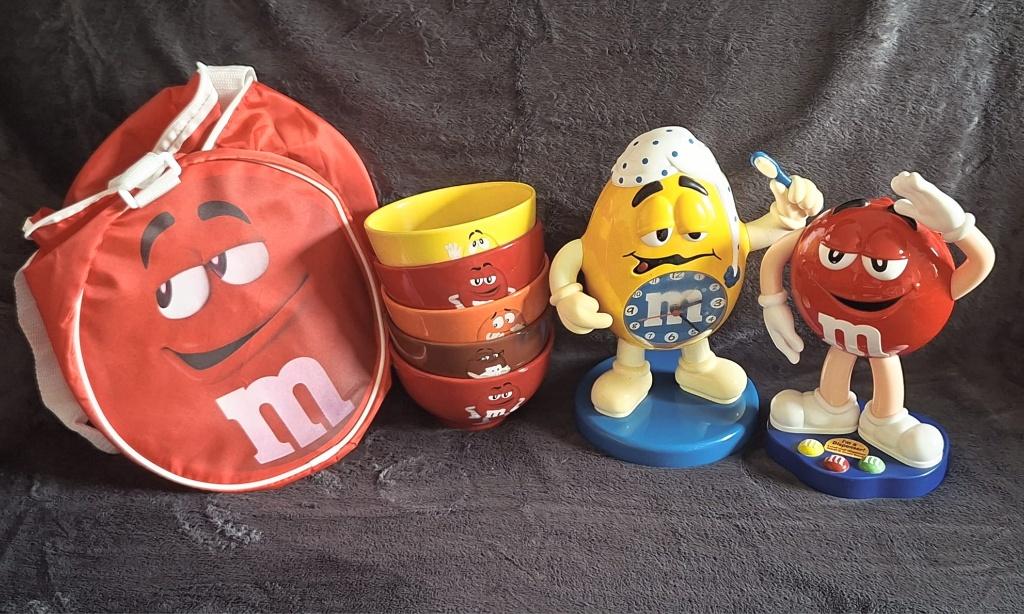 verzameling M&M wekker snoepdispenser, Ophalen of Verzenden