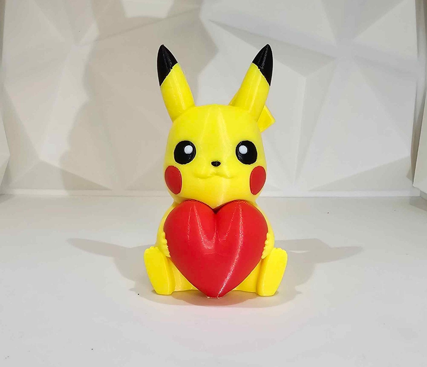 Pikachu met hartje - 3D geprint beeldje, Verzenden, Nieuw