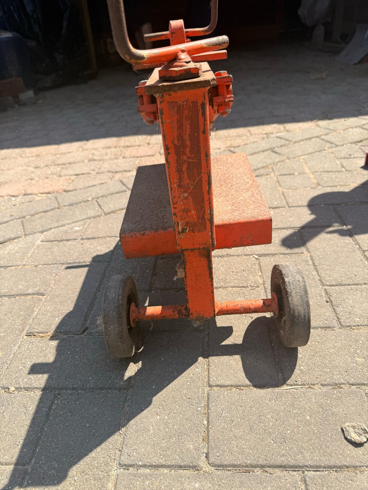 Steenknipmachine, Ophalen, Gebruikt