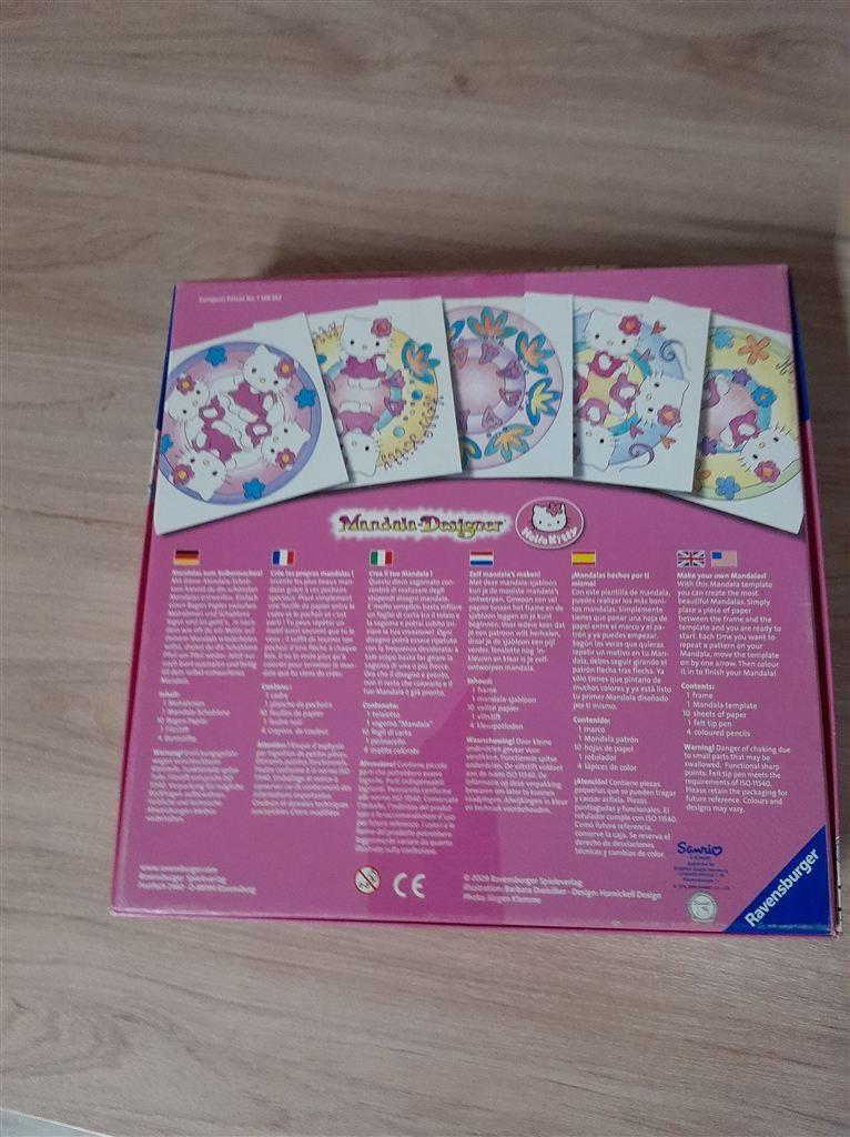 Mandala designer hello kitty - s1705, Hobby en Vrije tijd, Gezelschapsspellen | Bordspellen, Verzenden, Zo goed als nieuw