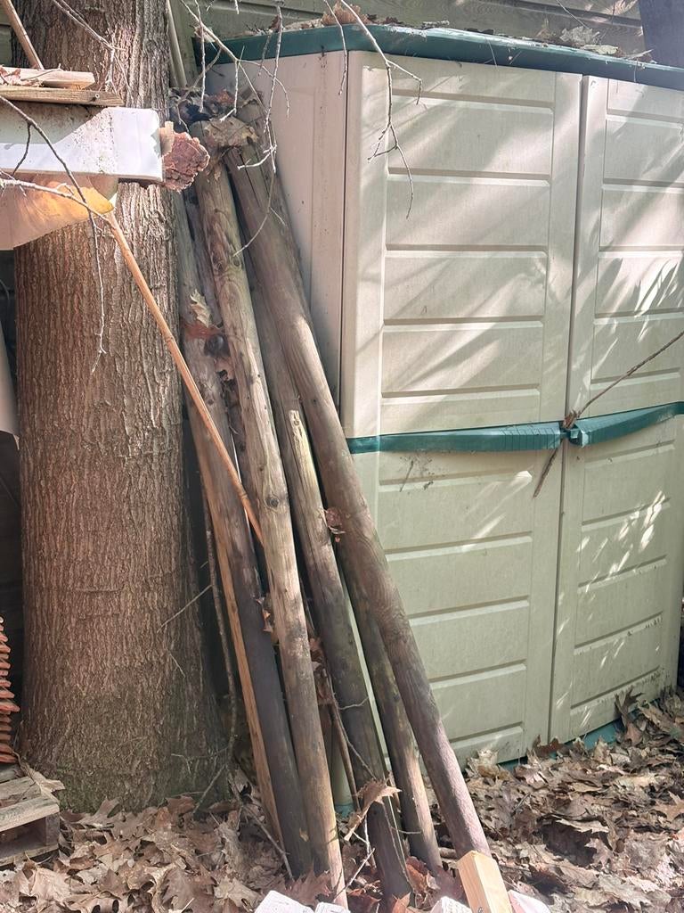 Palen (gratis ophalen Maarn), Ophalen, Zo goed als nieuw, Minder dan 180 cm, Palen