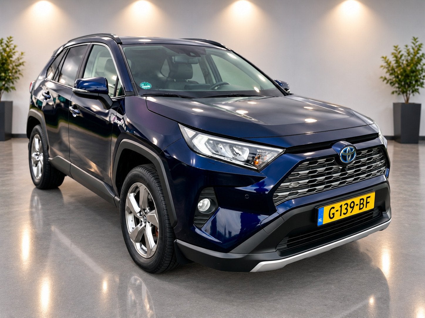 Toyota RAV4 2.5 Hybrid Dynamic Aut, Acc, Cam, Navi, Carplay,, Dealer onderhouden, Stof, Gebruikt, Euro 6
