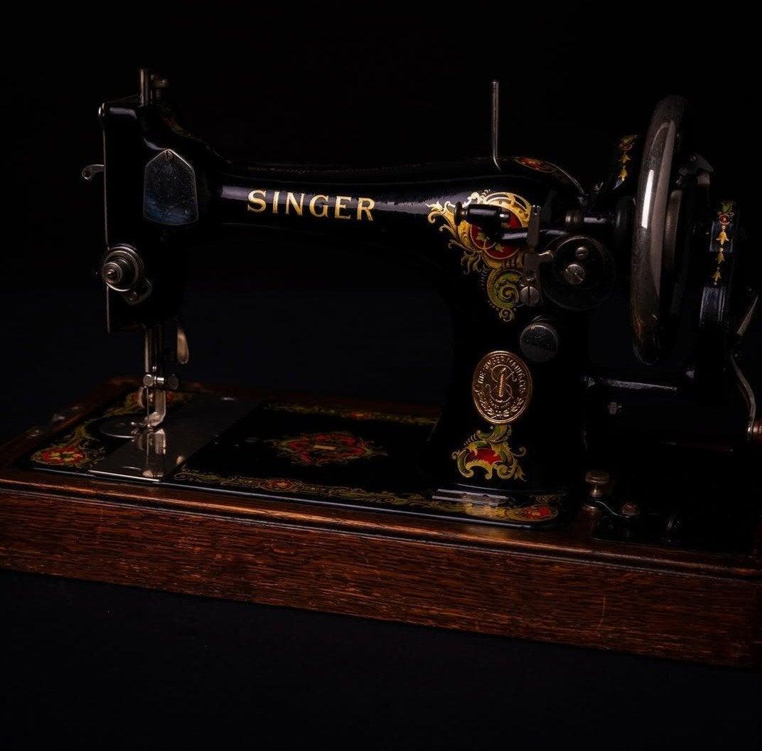 Antieke Singer Naaimachine - Decoratief en Functioneel, Ophalen of Verzenden
