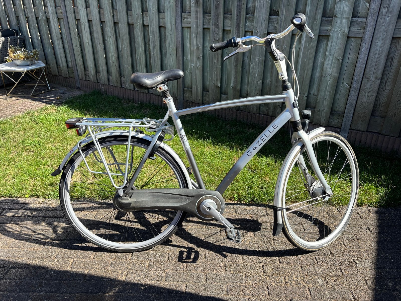 Gazelle Chamonix herenfiets -Comfort, Ophalen, Gebruikt, Velgrem, Versnellingen