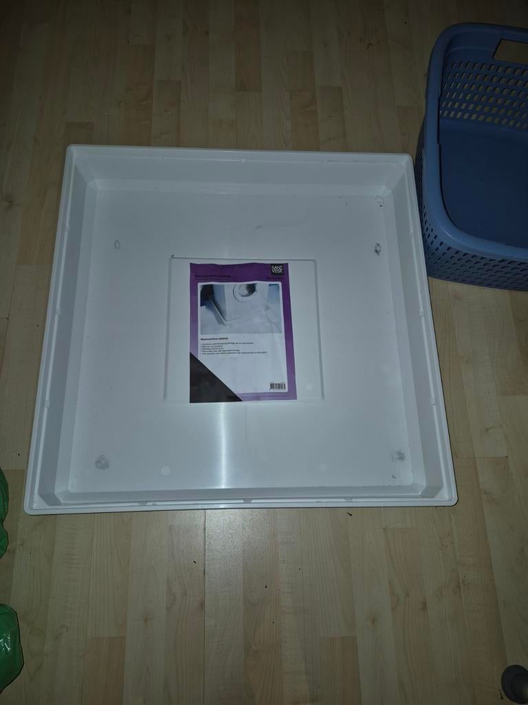 Gratis wasmachine lekbak, Ophalen