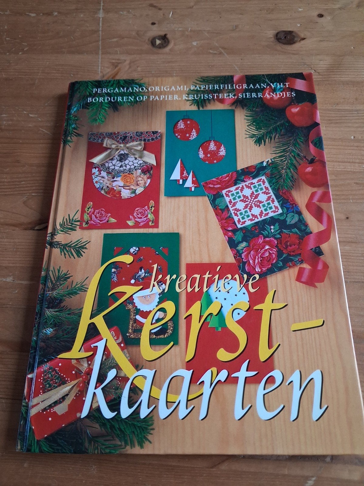Kreatieve Kerstkaarten boek, Hobby en Vrije tijd, Ophalen of Verzenden, Gebruikt, Kerst, Overige typen