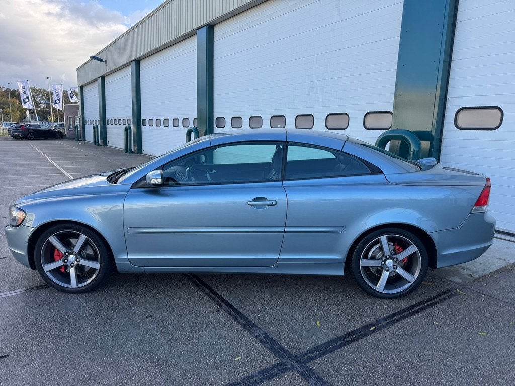 Volvo C70 Convertible 2.4i Summum Automaat ! Leder !, Auto's, Volvo, C70, Gebruikt, Zwart, Cabriolet