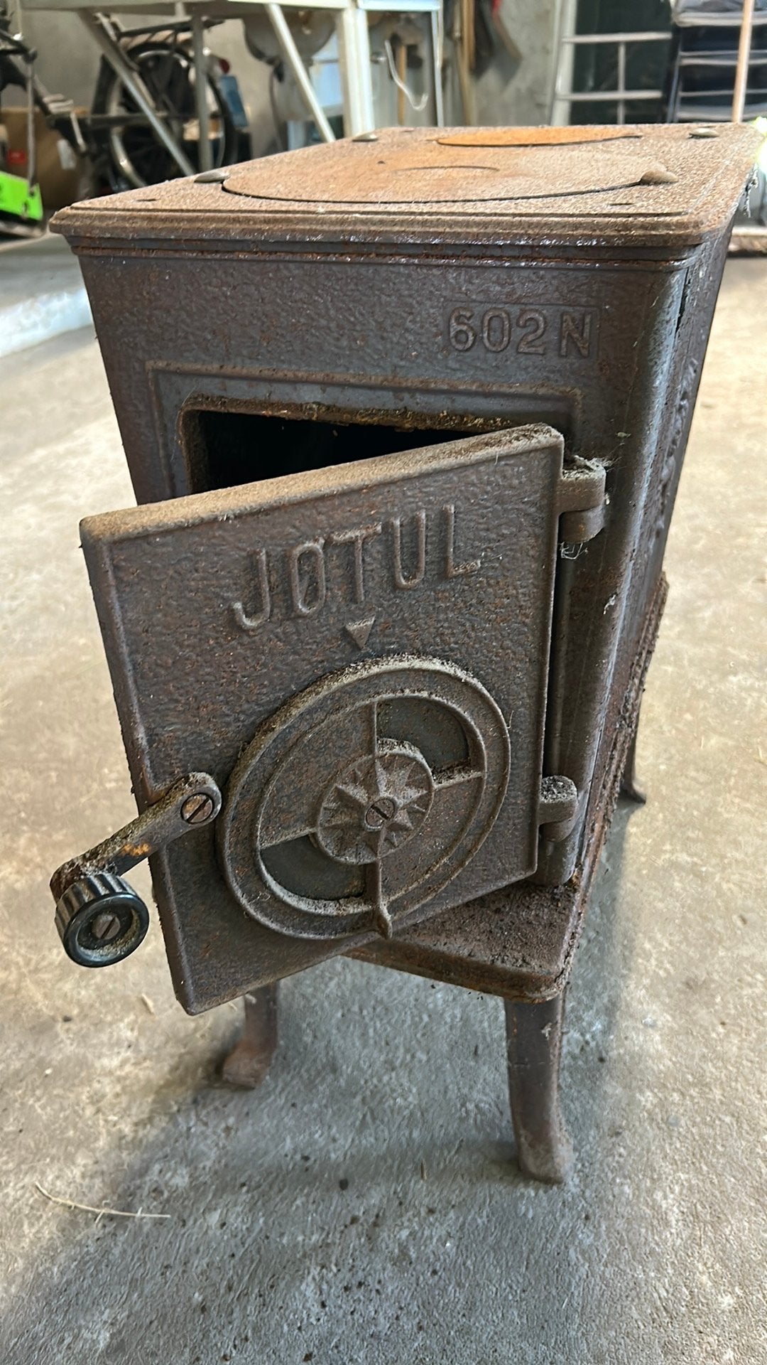 Jotul 602N, Ophalen, Gebruikt, Houtkachel, Vrijstaand