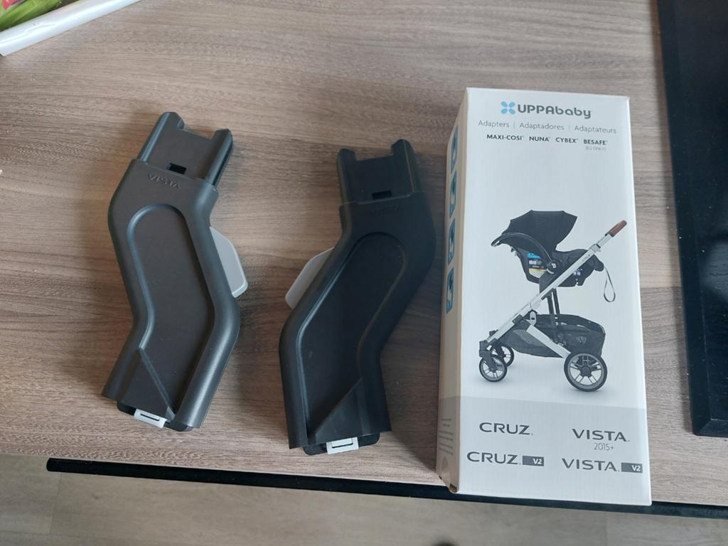 Adapters voor Uppababy wagen - voor autostoel, Kinderen en Baby's, Kinderwagens en Combinaties, Ophalen of Verzenden, Gebruikt