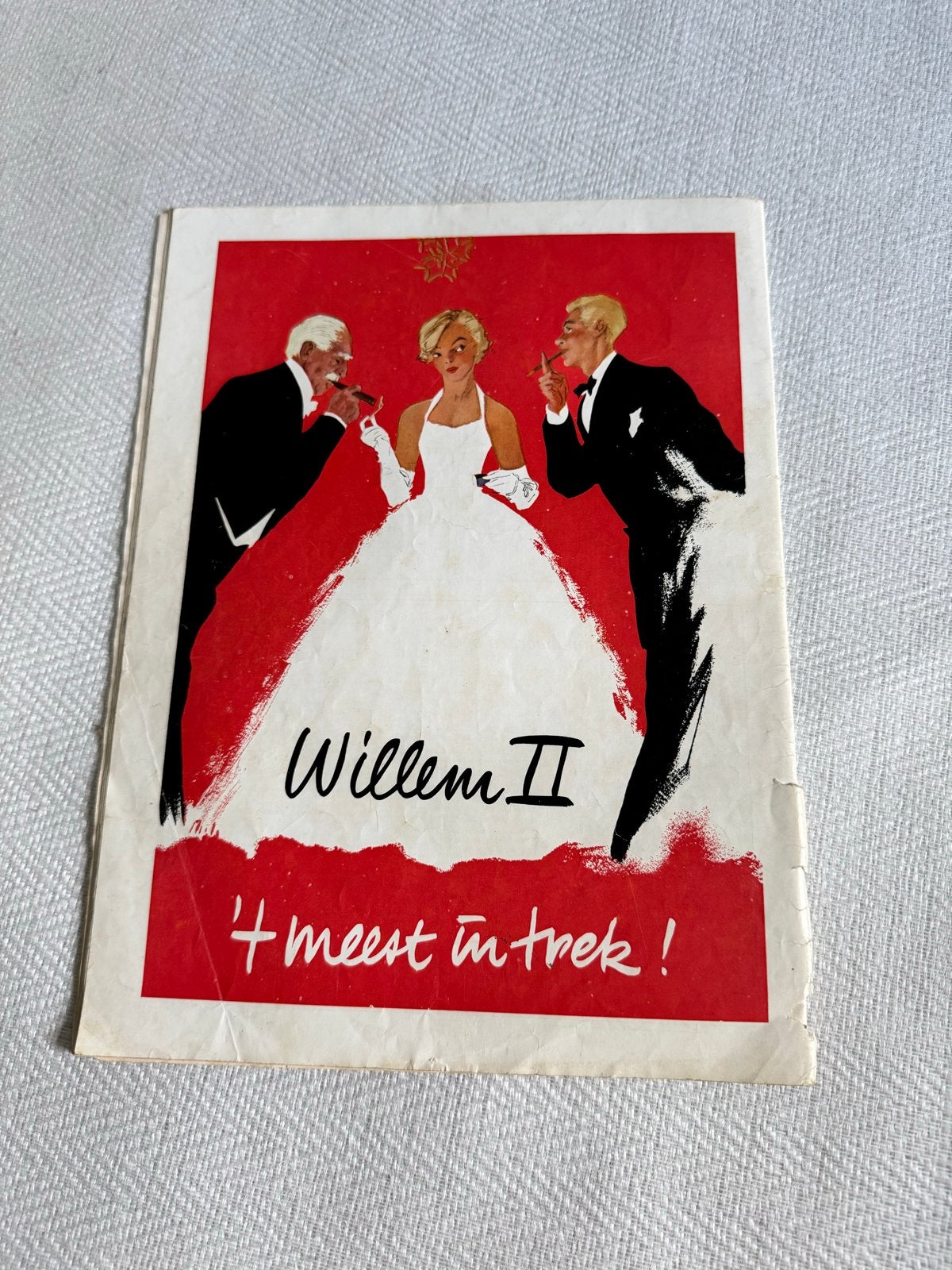 Willem II 't meest in trek! - Vintage reclameboekje, Ophalen of Verzenden, Gelezen, Overige typen