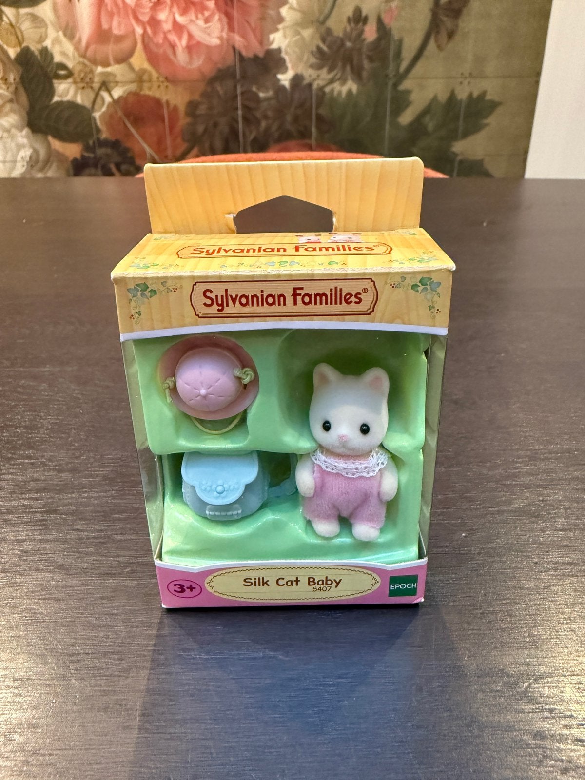Sylvanian 5407 Silk Cat Baby NIEUW, Ophalen of Verzenden, Nieuw, Jongen of Meisje
