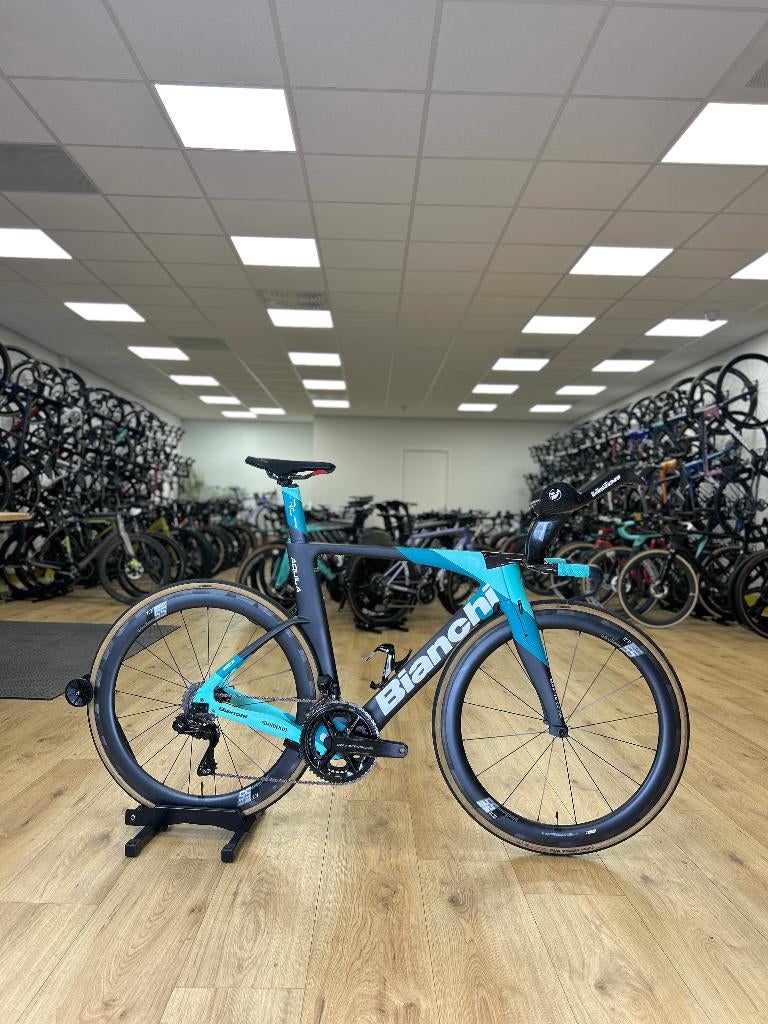 Bianchi Aquila CV Di2 Carbon Racefiets, Ophalen, Zo goed als nieuw, Overige typen