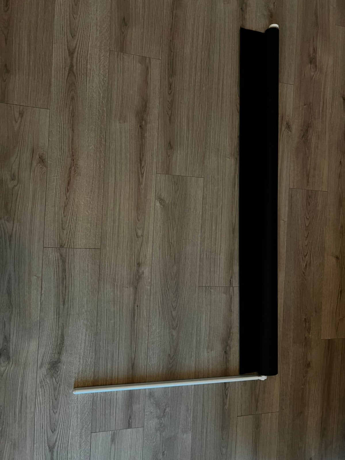 Fridans Verduisterd rolgordijn zwart, Ophalen, Verduisterend, Zwart, 195 cm