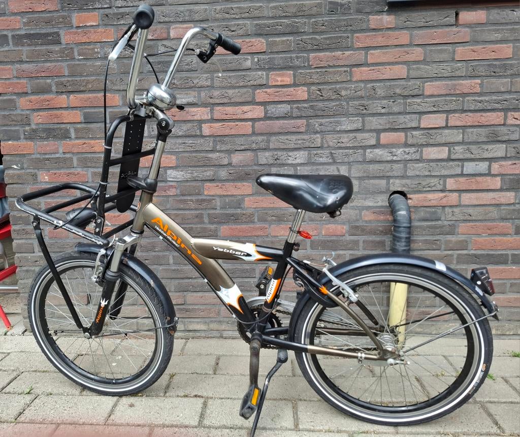 Alpina Yabbar Jongensfiets  22 inch, Ophalen, Gebruikt, Terugtraprem, Overige merken