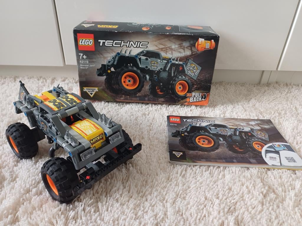 Lego Technic Monster Jam Max-D 42119, Kinderen en Baby's, Speelgoed | Duplo en Lego, Ophalen of Verzenden