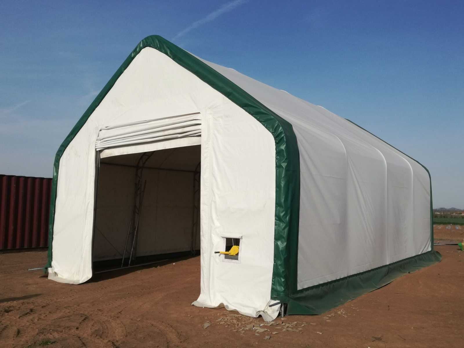 Rhino-Cross-Shelter 4012021DP 36,6x12,2x6,4 m Opslagtent / O