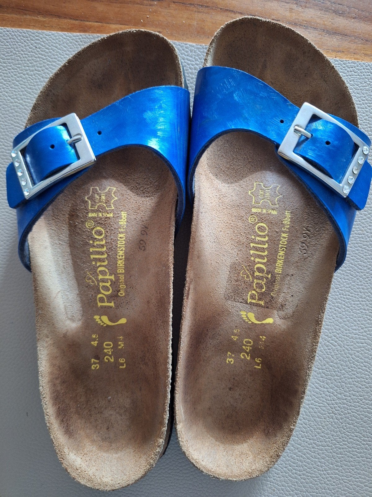 Papillio by Birkenstock sandalen - Blauw,maat 37, Blauw, Nieuw, Papillio by Birkenstock, Sandalen of Muiltjes