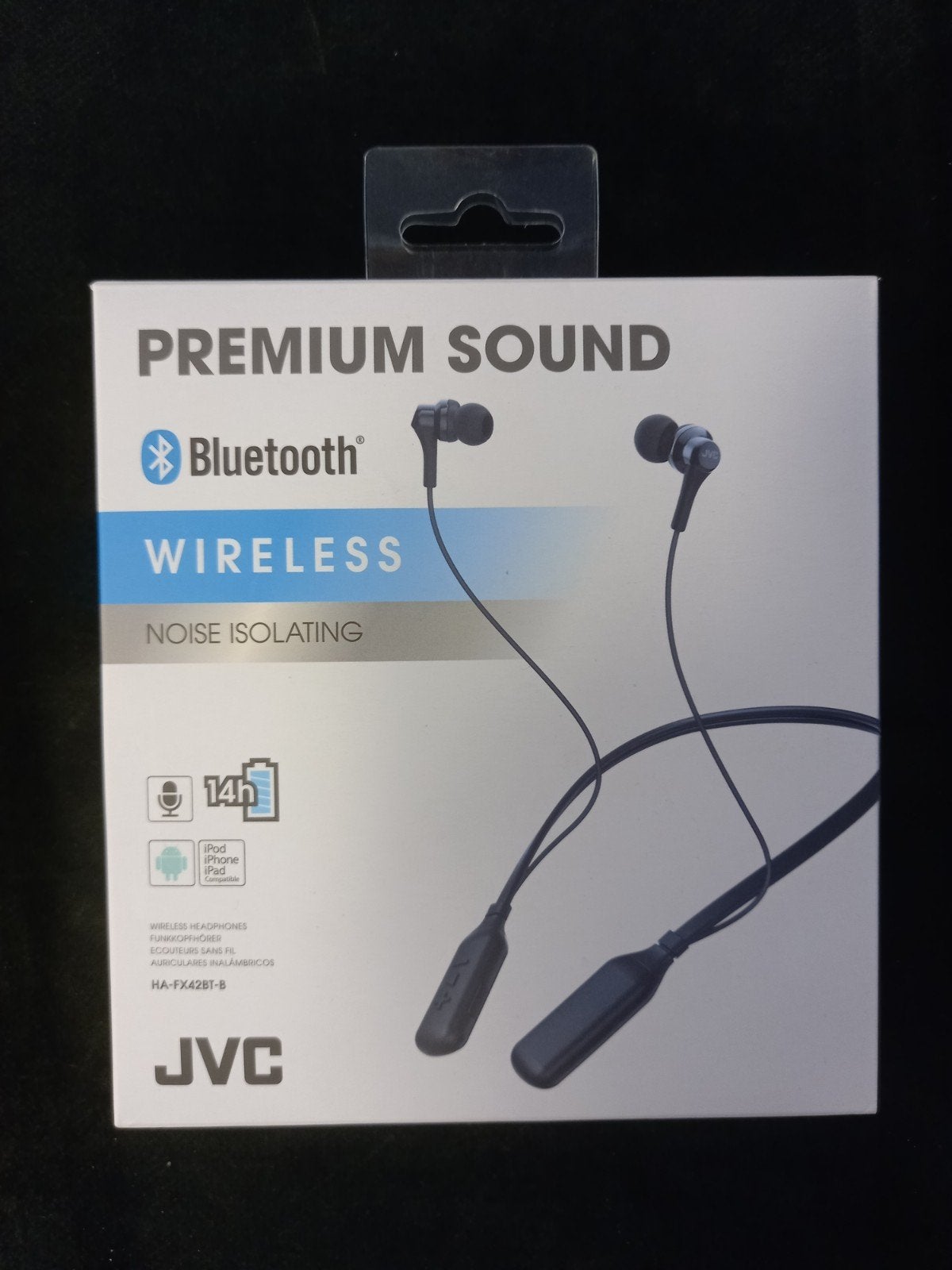JVC HA-FX42BT-B Draadloze In-ear Hoofdtelefoon Zwart, Verzenden