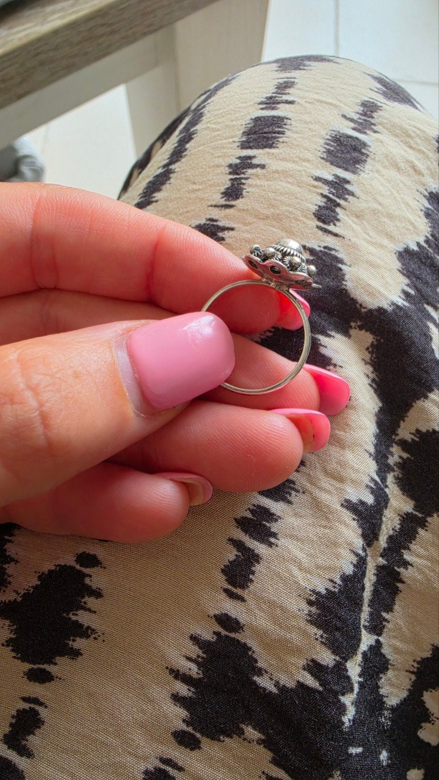 Antieke Zilveren Zeeuwse Knoop Ring - Maat 17,5, Gebruikt, Ophalen of Verzenden, 17 tot 18, Dame