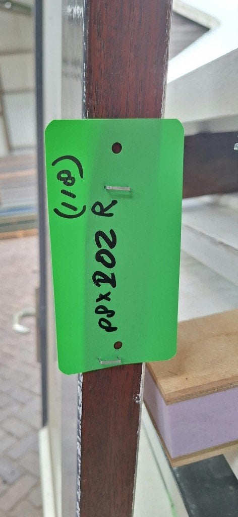 Achterdeur schuurdeur buitendeur deur (118), Ophalen, Gebruikt, 80 tot 100 cm, Buitendeur