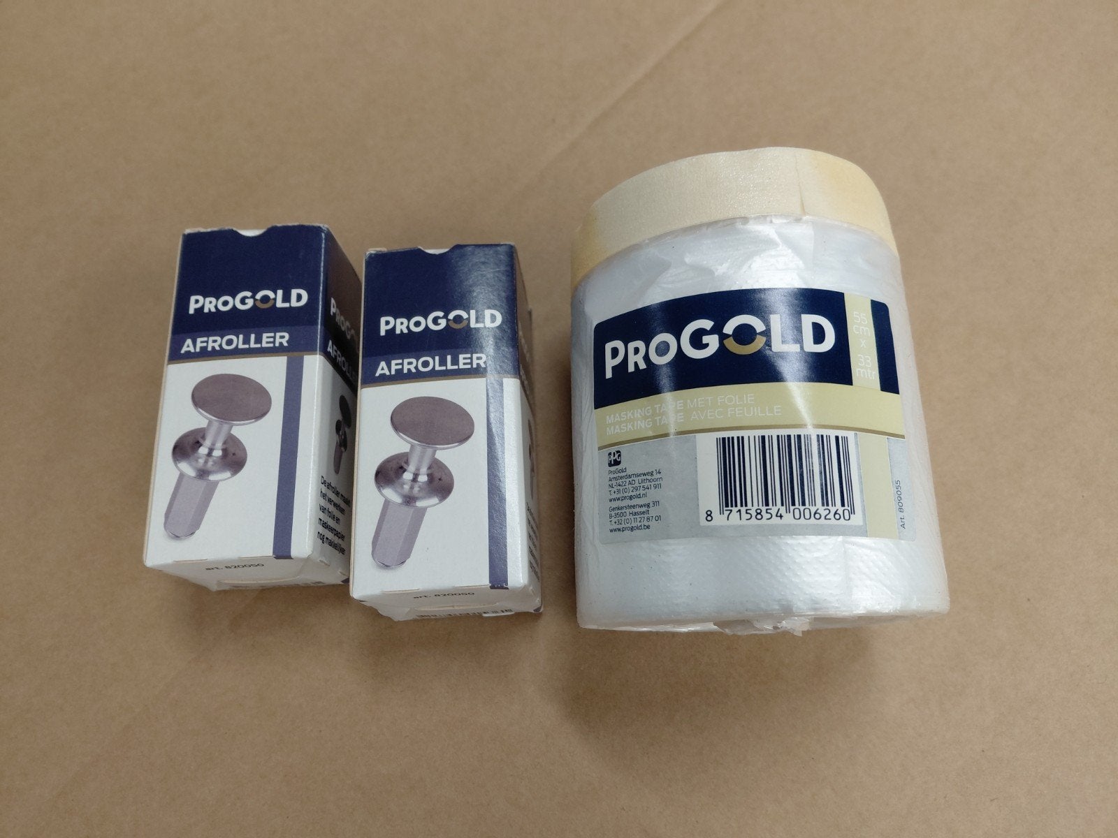 2x ProGold Afroller + folie - voor folie en maskeerpapier, Verzenden, Nieuw, Overige typen