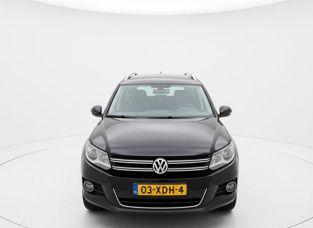 Volkswagen Tiguan 2.0 TDI Sport&Style 4Motion Nieuwe Distrib, Automaat, Euro 5, Gebruikt, Zwart