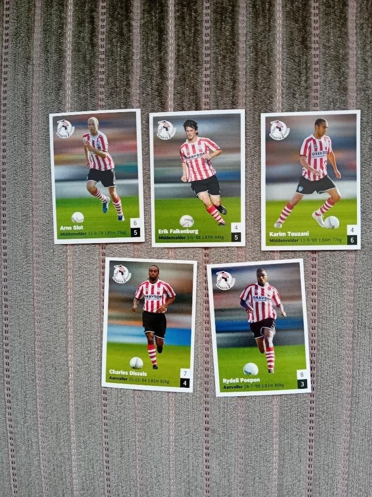 5 plaatjes - SPARTA, Verzamelen, Ophalen of Verzenden, Zo goed als nieuw, Sparta, Poster, Plaatje of Sticker