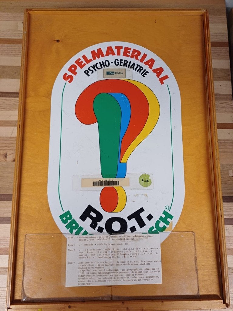 Spelmateriaal Psycho Geriatrie – Spel- en geheugenmateriaal, Ophalen of Verzenden, Taal en Lezen