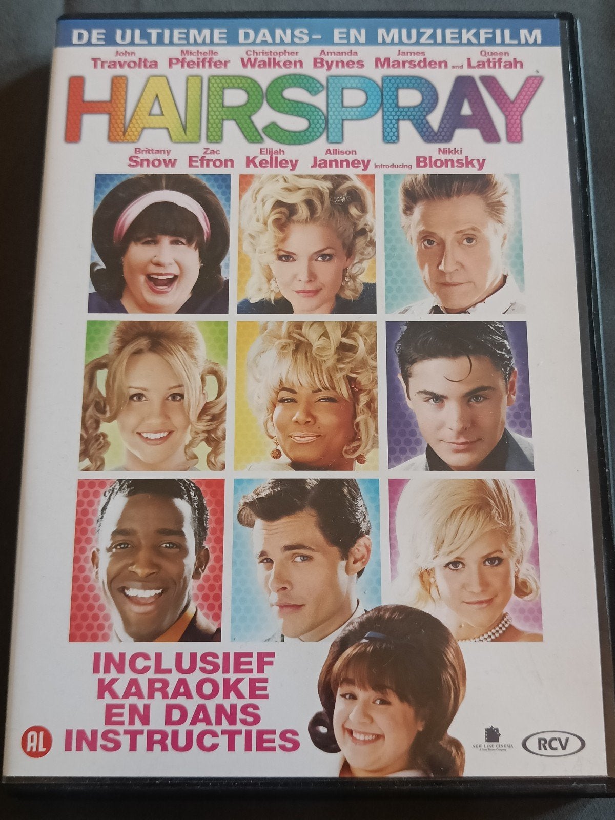 Hairspray DVD - De Ultieme Dans- en Muziekfilm, Cd's en Dvd's, Alle leeftijden, Nederlands, Ophalen of Verzenden, Film
