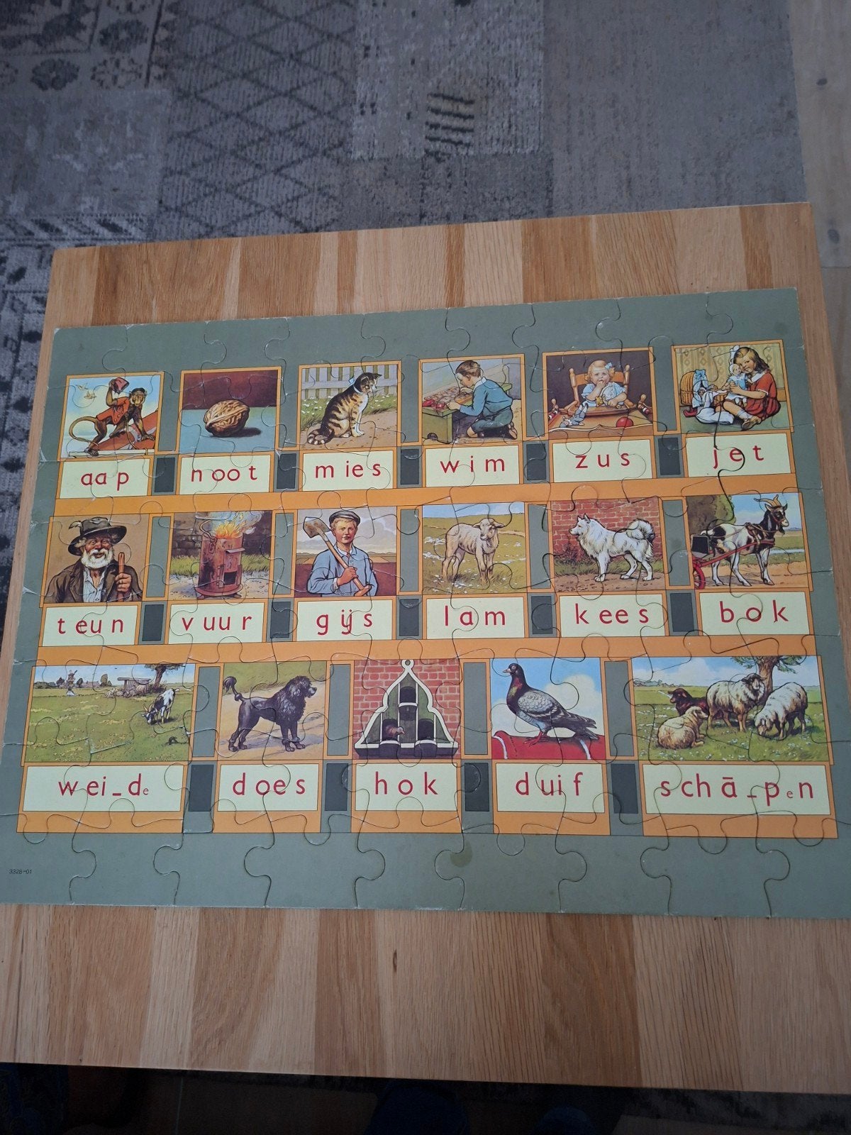 aap noot mies puzzel, Ophalen of Verzenden