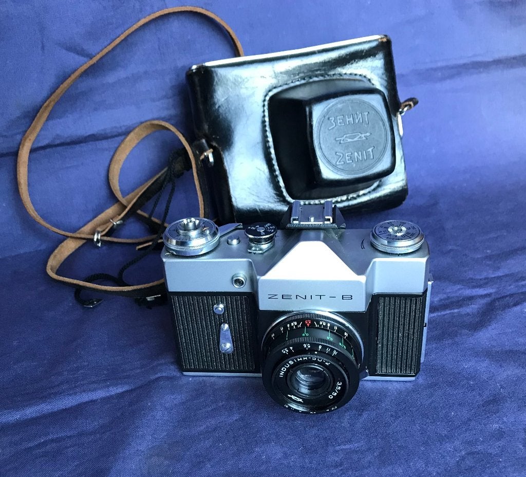 ZENIT-B camera, Ophalen of Verzenden, Gebruikt, Spiegelreflex, Overige Merken