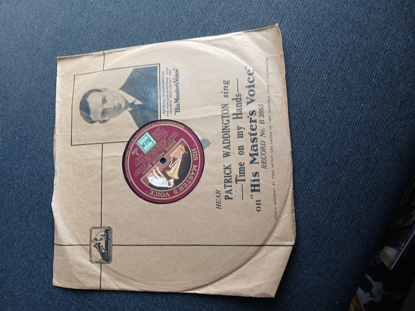 Maurice Chevalier Medley - His Master's Voice 78 toeren, LP, Gebruikt, 10 inch, Overige genres