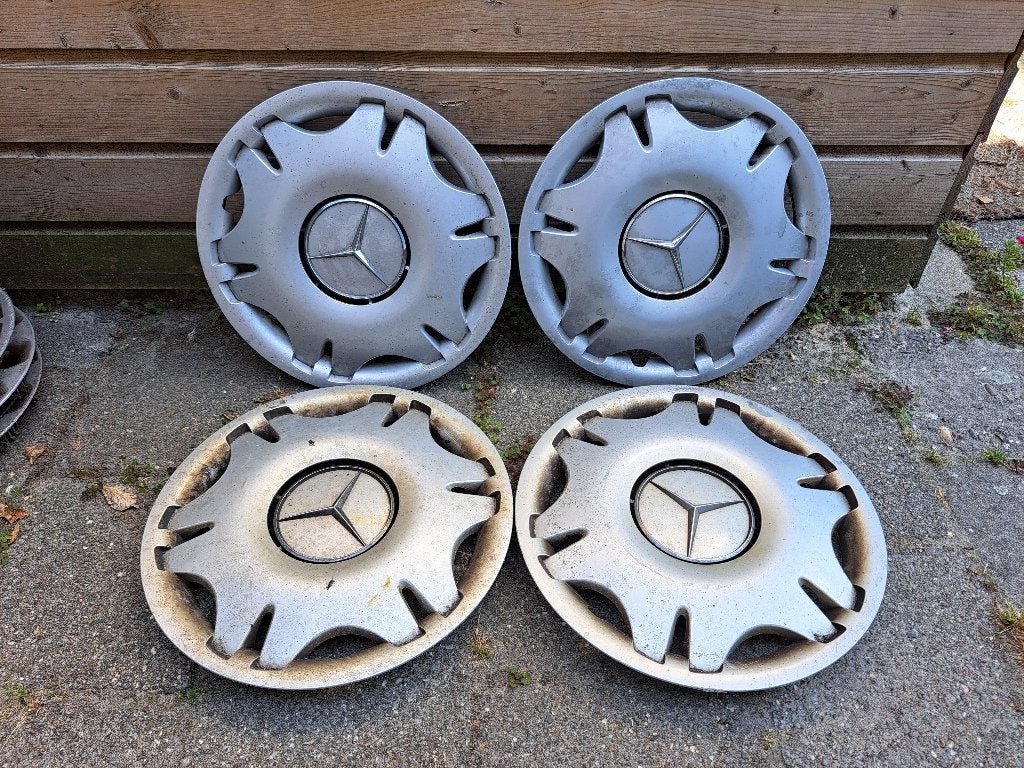 Originele Mercedes Vito / Viano Wieldoppen 16 inch, Auto diversen, Wieldoppen, Ophalen of Verzenden, Gebruikt