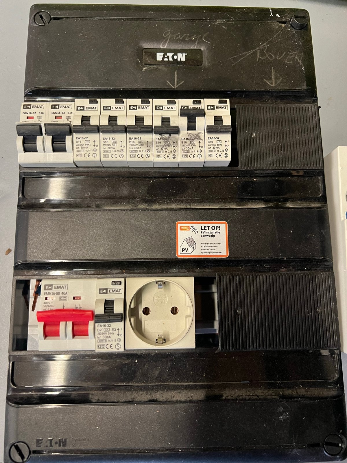 Eaton Groepenkast, Ophalen, Gebruikt, Eaton, Groepenkast