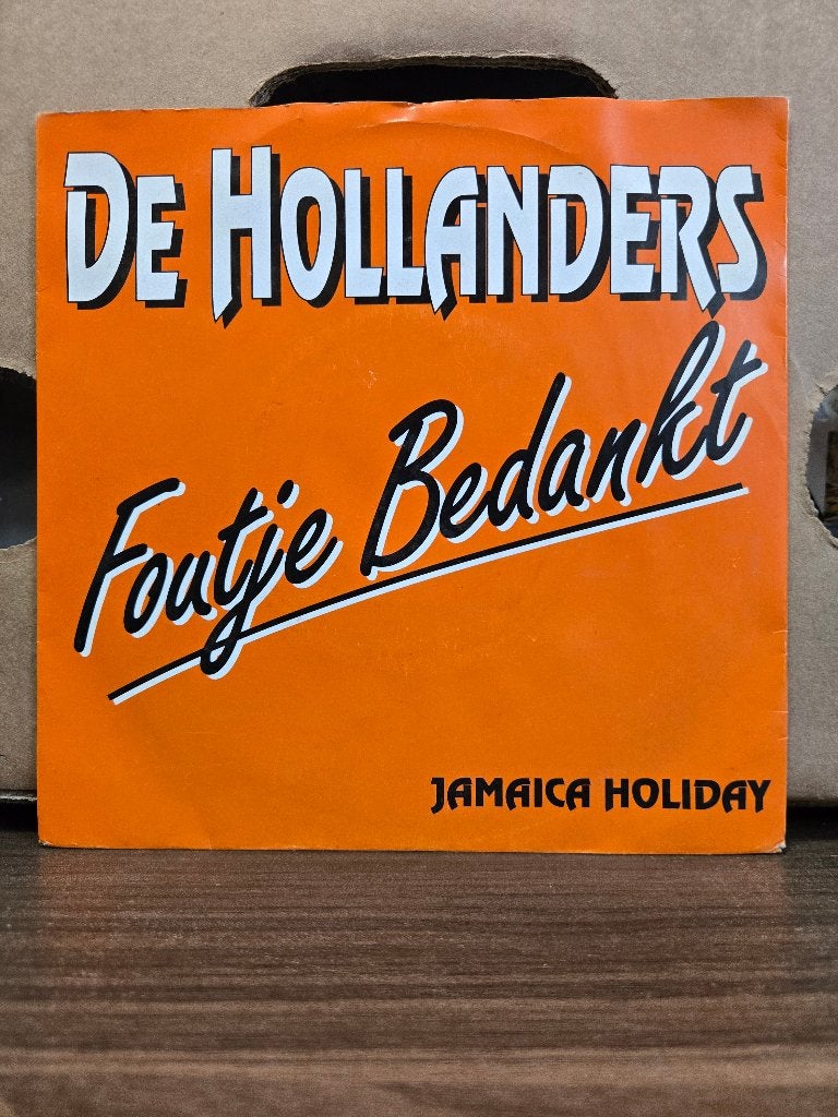 De Hollanders - Foutje bedankt, 7 inch, Ophalen of Verzenden, Zo goed als nieuw, Fotohoes