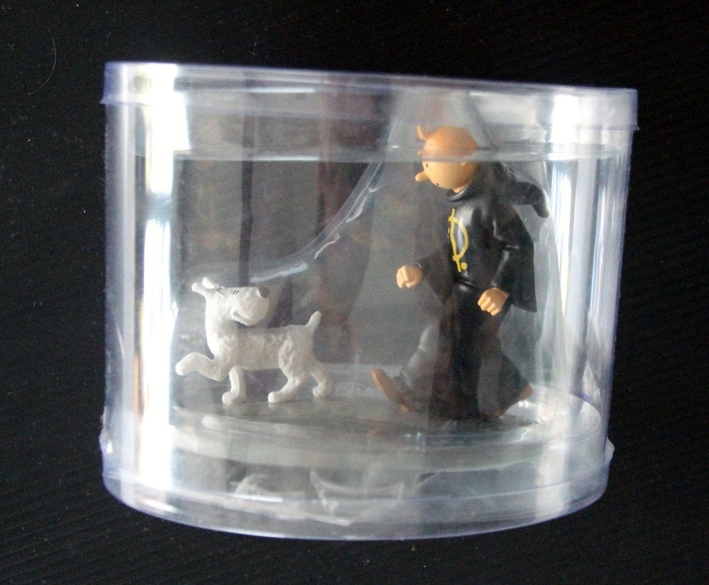 Kuifje Bobbie Hergé Figurine Tintin Hors serie ingekleurd, Verzenden, Kuifje, Nieuw, Beeldje of Figuurtje