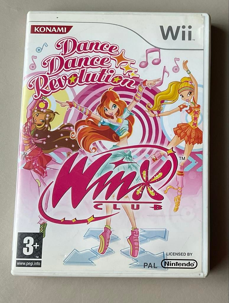 Dance Dance Revolution Winx Club Wii, Spelcomputers en Games, Muziek, Eén computer, Ophalen of Verzenden, Zo goed als nieuw