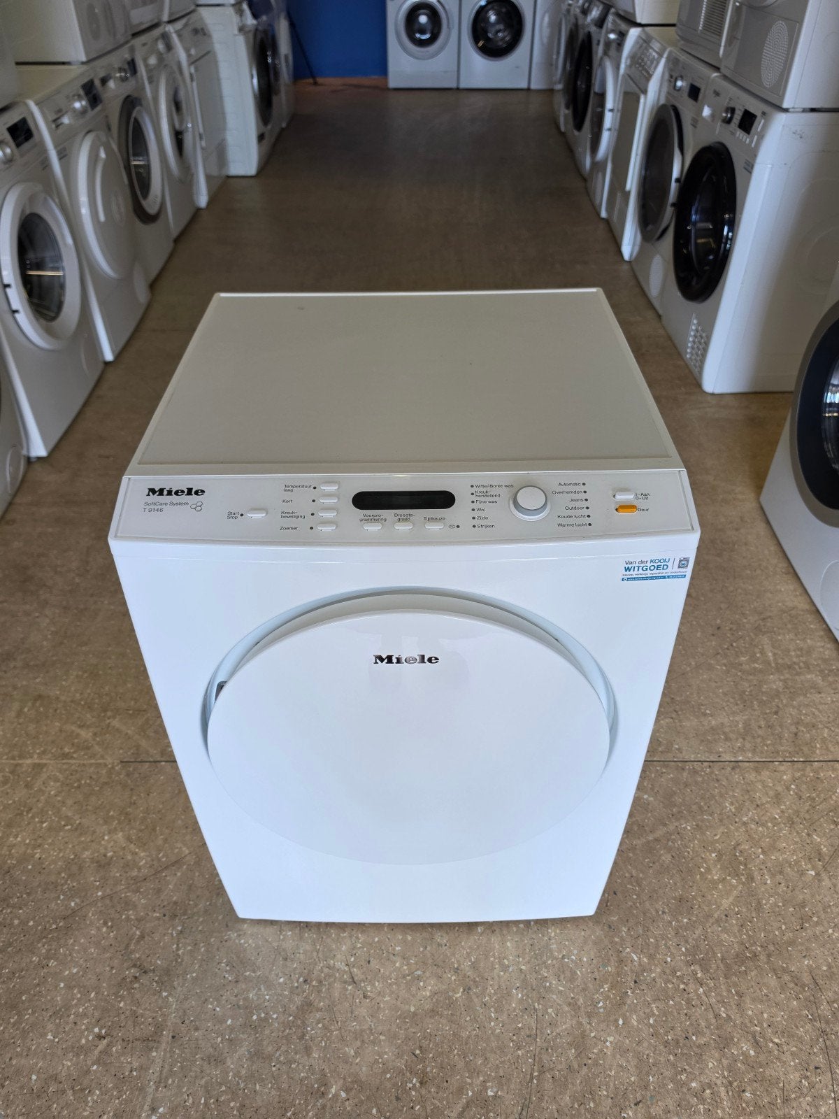 Miele T 9146 Softcare afvoerdroger | 6 kilo | Gratis thuis ✅, Jirnsum, 6 tot 8 kg, Ophalen of Verzenden, Voorlader