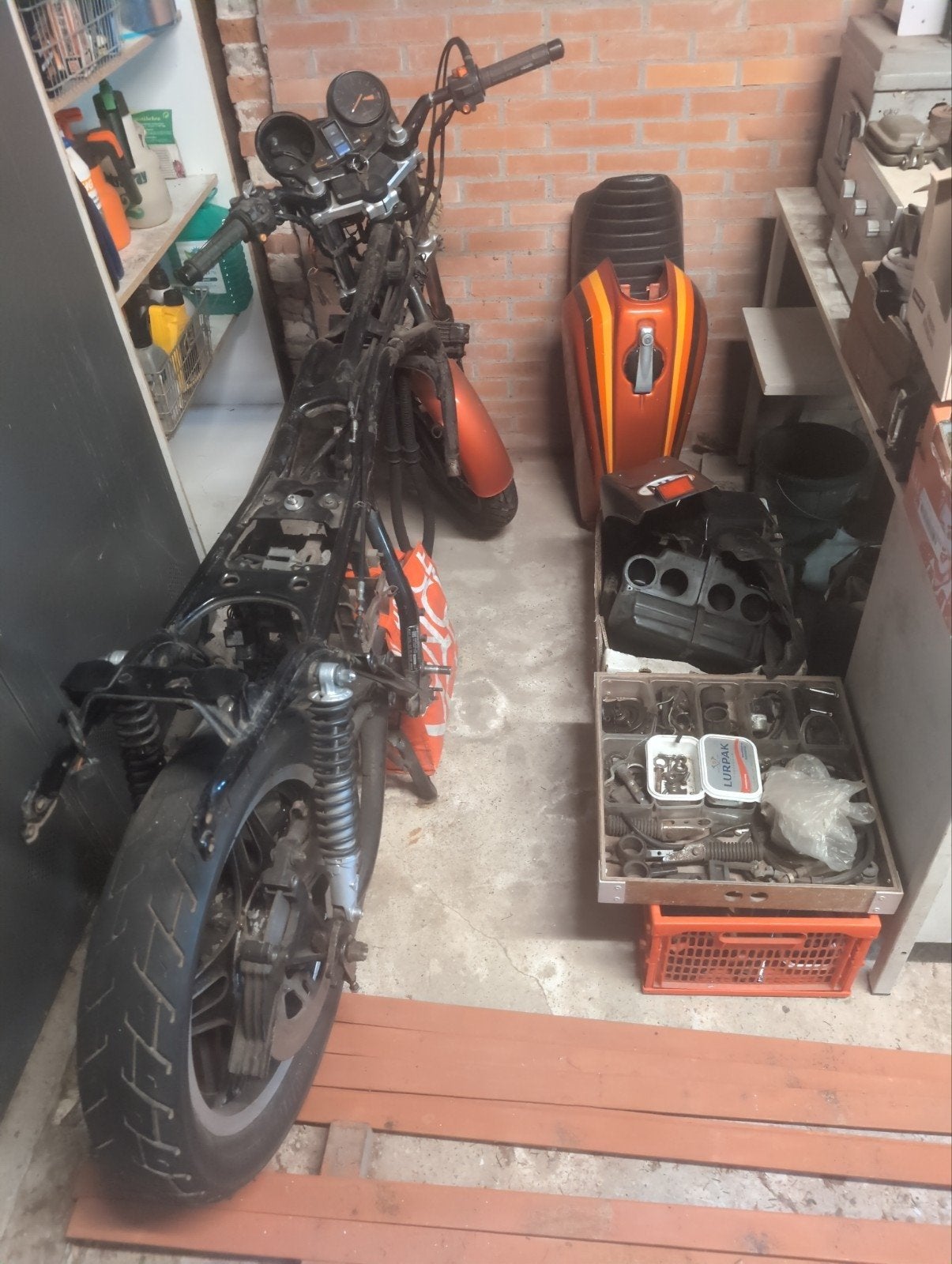 Honda CB900F Bol d'Or incompleet - onderdelen, Ophalen, Gebruikt