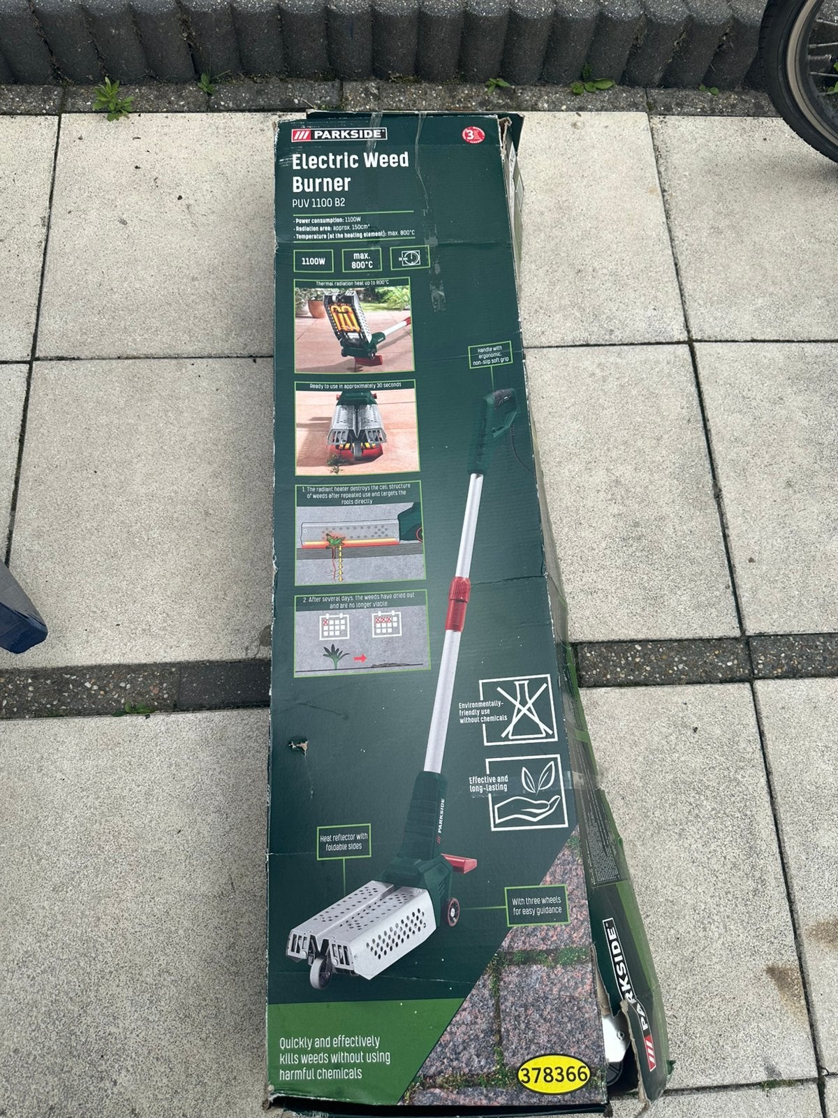 Electric weed burner, Tuin en Terras, Onkruidbranders, Ophalen, Nieuw