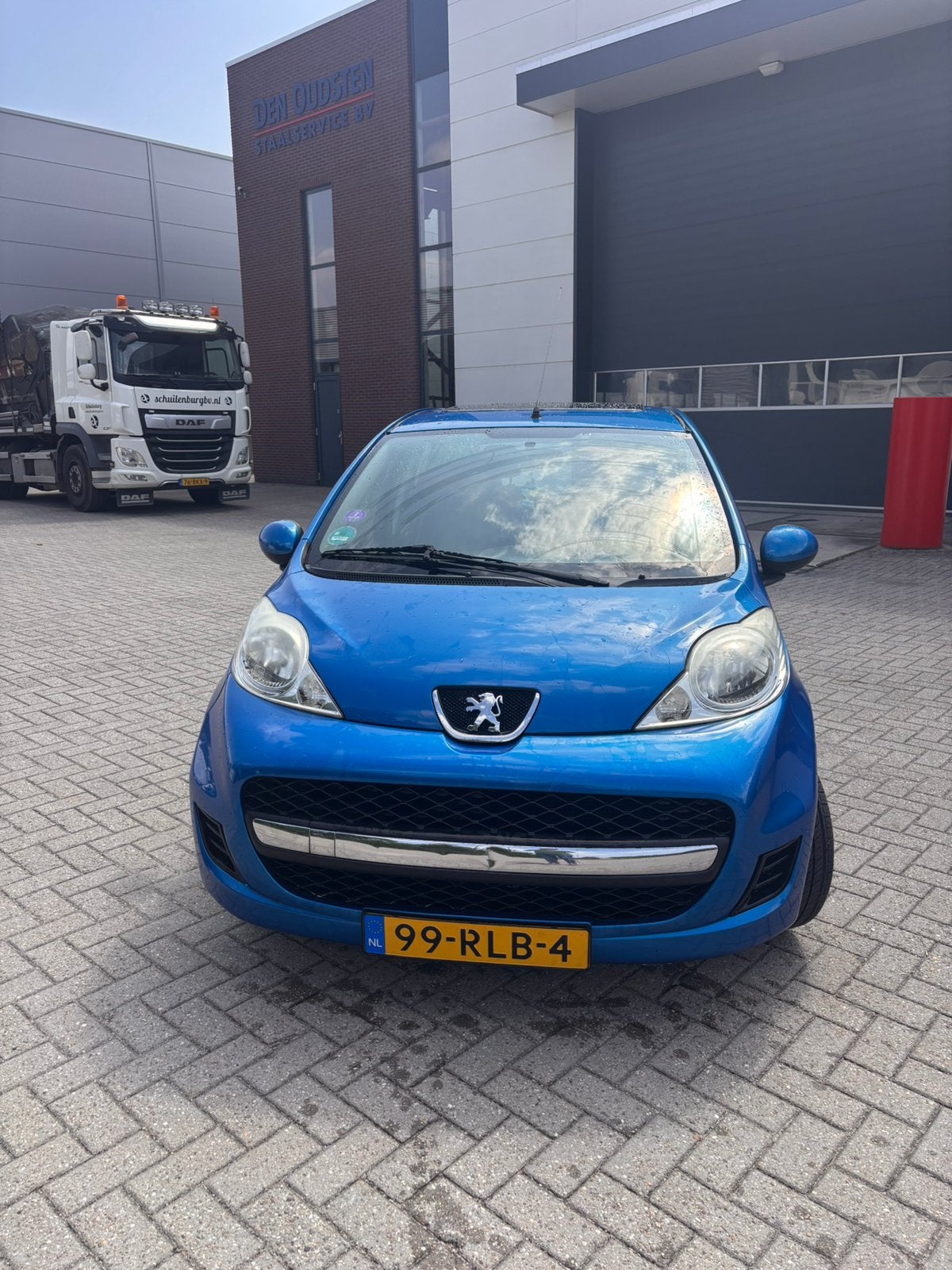 Peugeot 107 1.0 12V 5DR 2011 Blauw, Auto's, Peugeot, Voorwielaandrijving, 68 pk, Origineel Nederlands, Handgeschakeld